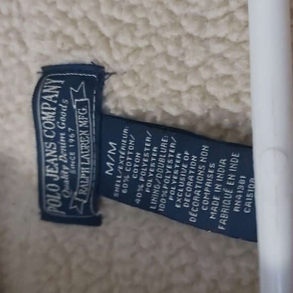 Ralph Lauren Polo Jeans Company zippered jacket with polar fleece interior - Picture 3 of 7